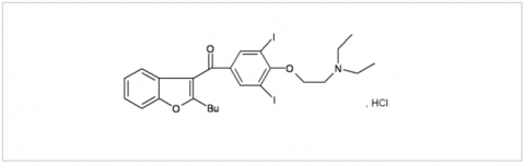 Amiodarone, HCl active pharmaceutical ingredient